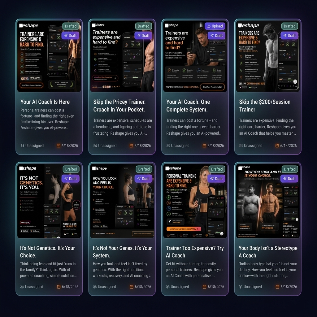 AdsVinci Creative Grid